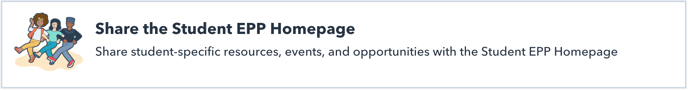 Share the Student EPP Homepage